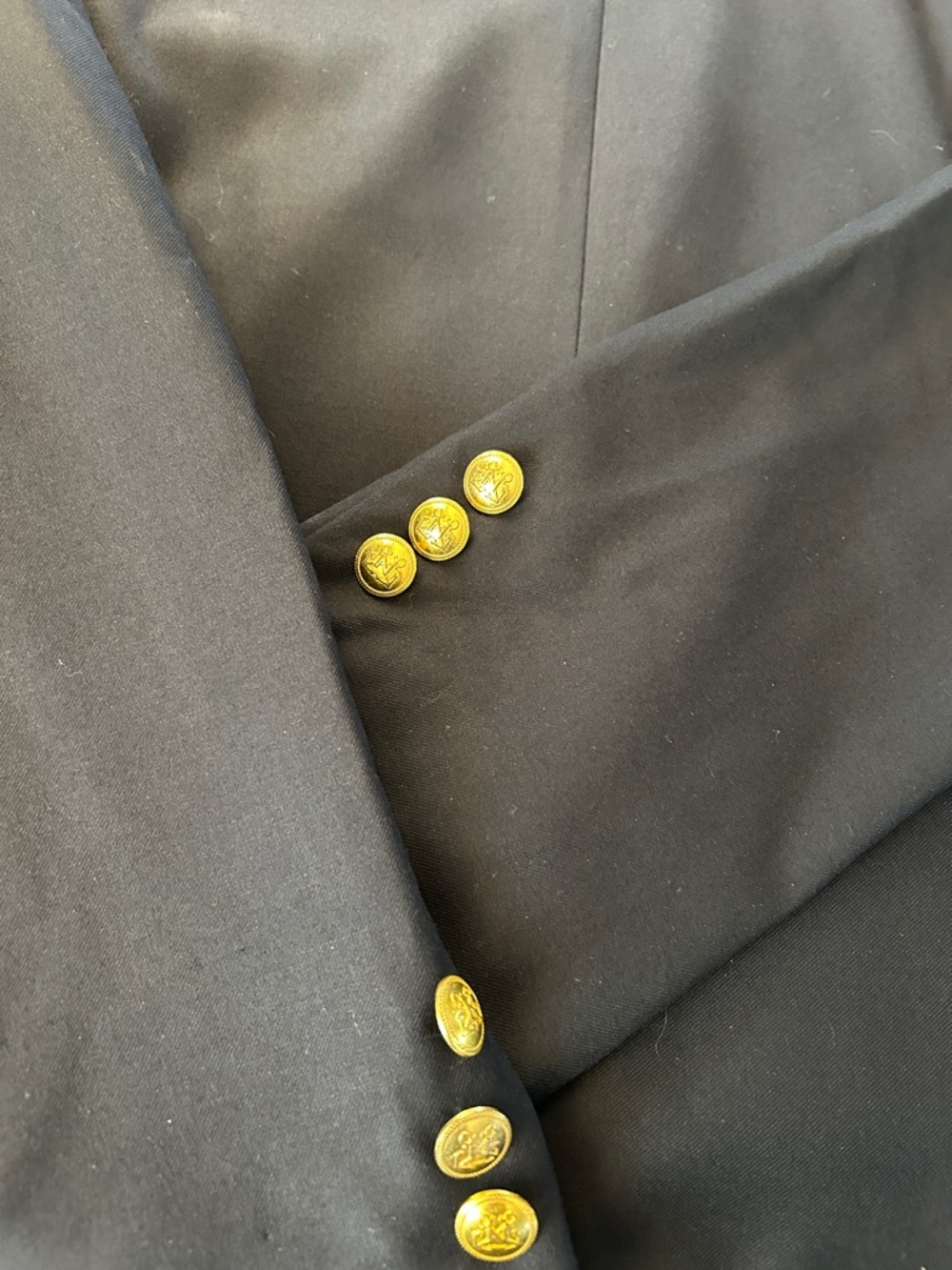 Nautica Navy Blazer with Gold Buttons: Youth 18/Men’s S - Picture 13 of 14